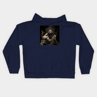 God Narasimha Kids Hoodie